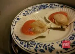  Illustration of how to make steamed scallops with garlic vermicelli 4