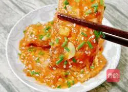 Illustration of how to make sweet and sour hairtail 17