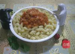 Illustration of how to make black pepper pasta 7