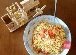 Instant noodle version (tomato cheese pasta) illustration 17