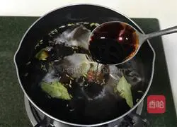 Illustration of how to make brown sugar tea eggs 6