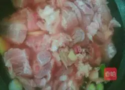 Illustration of how to make mutton hot pot 2