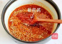 Illustration of how to make grilled cold noodles 8