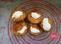 Strawberry Cream Puffs Practice illustration 11