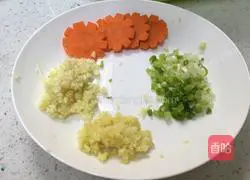 Illustration of how to make steamed abalone with vermicelli vermicelli 2