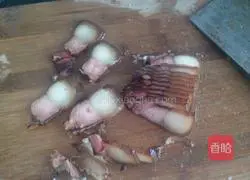 Illustration of how to steam preserved meat 4