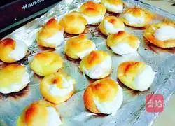 Illustration of how to make cream puffs (purely handmade) 8