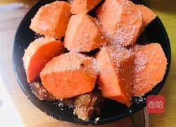 # steamed vegetables# Illustration of how to make steamed pork ribs with rice flour 6