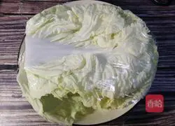 Illustration of how to make steamed cabbage rolls 2