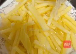 Illustration of how to make French fries 3