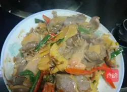 Illustration of how to make kimchi and duck gizzards 3