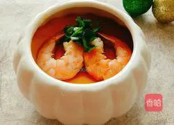 Illustration of how to make steamed eggs with shrimps 8