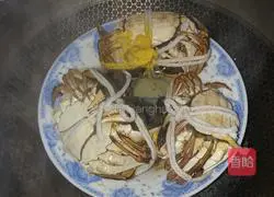 Illustration of steamed hairy crabs 4