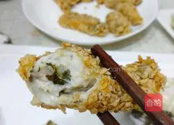 Illustration of how to make fried crispy oysters 19
