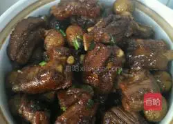 Wild chestnut sweet and sour pork ribs recipe 16