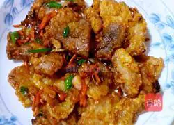 Illustration of Homemade Guobao Pork 6