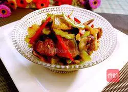 Bitter Melon Twice-cooked Pork Recipe Illustration 12