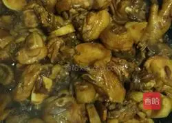 Illustration of home-style chicken stew 3