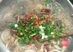 Illustration of how to make pan-fried stinky mandarin fish 7