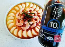 Illustration of how to make steamed eggs with shrimps and tofu 9