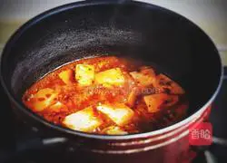 Illustration of the ten-minute oil-free and healthy version of Mapo Tofu 12