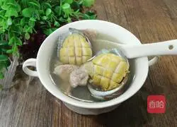 Illustration of how to make abalone fish maw soup 17