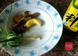 Illustration of how to make salty roasted white 3