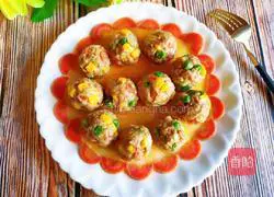 Colorful Meatball Recipe Illustration 11