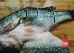 Illustration of how to make West Lake vinegar fish 3