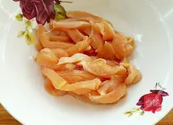 Fried Illustration of how to make chicken tenders 1