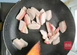 Illustration of how to make fried meat with tofu 5