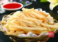 Illustration of how to make homemade French fries 8