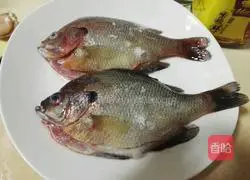 Illustration of how to make steamed sunfish 2