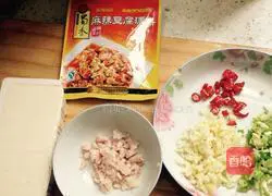 Illustration of Sichuan Mapo Tofu Recipe 1