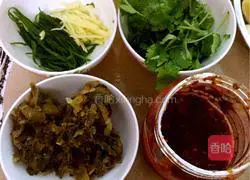 Illustration of how to cook fish with pickled vegetables (simple version) 6