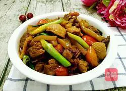 Illustration of how to make konjac roast duck 15