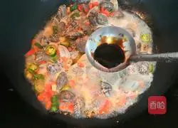 Illustration of braised clams 11