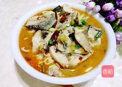 Illustration of how to make boiled fish (slightly spicy) 19