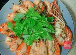 Braised prawns recipe 5