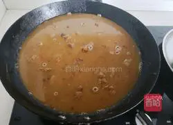 Illustration of how to cook beef brisket with radish 13