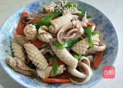 Illustration of Stir-fried Squid 12