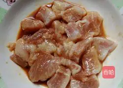 # steamed vegetables# Salted fish and steamed meat recipe illustration 5