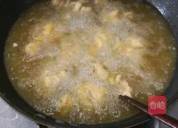 Illustration of how to make fried chicken legs 3 