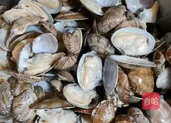 Illustration of how to make spicy fried clams 4