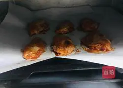 Illustration of grilled chicken wings 11