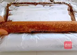 Cocoa Cream Cake Roll Recipe Illustration 22