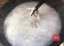 Cantonese-style mushroom and lean meat porridge recipe 9