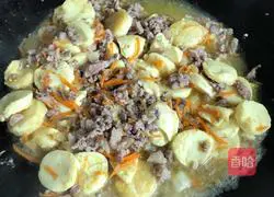 Recipe for Japanese tofu with minced meat Illustration 7