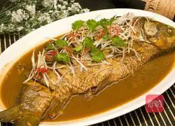 Exclusive illustration of stewed carp 7