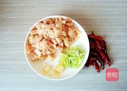 Geleshan Illustration of how to make spicy chicken 1